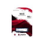 Kingston 500GB NV3 M.2 NVMe Gen4 6000MB/s Internal SSD